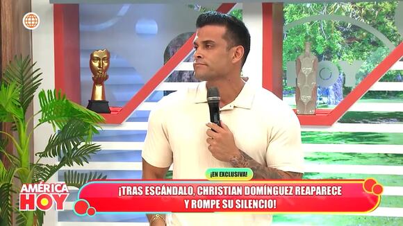 Christian Domínguez revela que aún ama a Pamela Franco