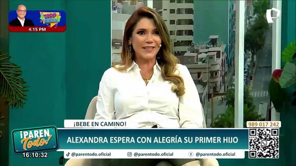 TROME - Alexandra Hörler está EMBARAZADA y llora en vivo: “Pensé que ya no podía, voy a cumplir 41 años”