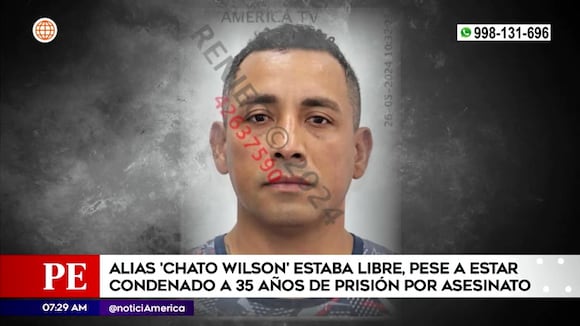 Delincuentes está libre pese a estar condenado a 35 años de prisión