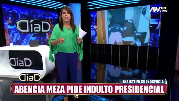 TROME | Abencia Meza hace mea culpa