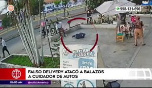 Callao: sicario vestido como repartidor de delivery acribilló a cuidador de autos