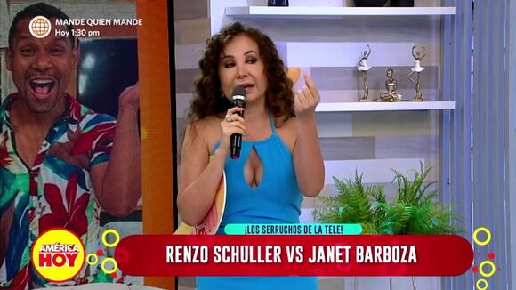 Inicios de Janet Barboza en 'América Hoy'