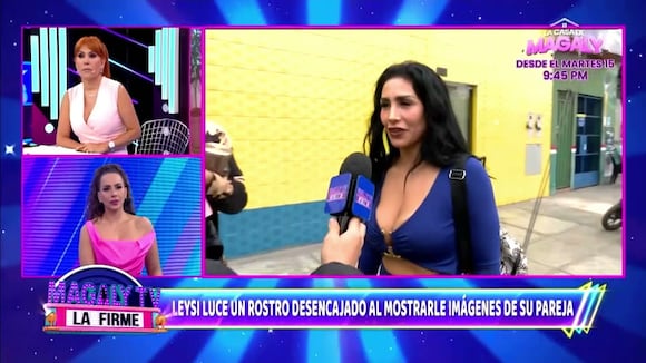 TROME - El preciso momento en el que un ‘urraco’ le revela a Leysi el ampay de su esposo: “No entiendo, ¿es su amiga?”