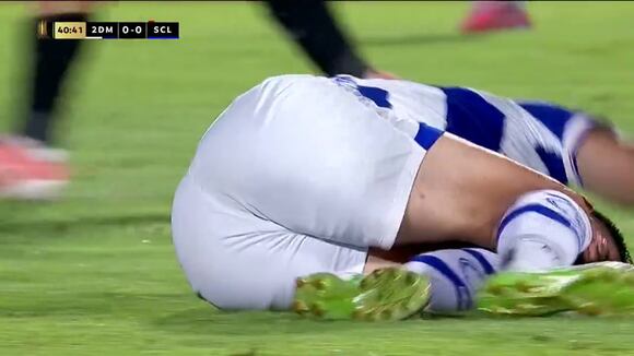 Trome | La expulsión de Luis Iberico en el Sporting Cristal vs. Dos de Mayo (ESPN)