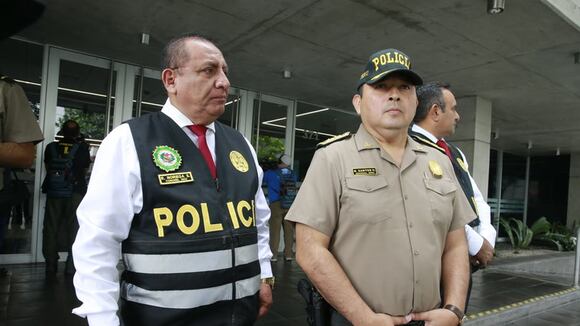 Policía brinda detalles respecto al allanamiento a las oficinas de la empresa 1190 Sports en San Isidro por el caso Los Galácticos. (Video: Canal N / Foto: GEC)