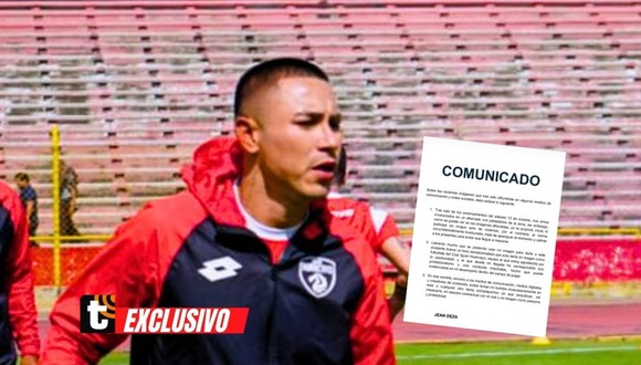 Jean Deza hace su descargo por pelea de jugadores de Sport HUancayo (Video @unchasqui)