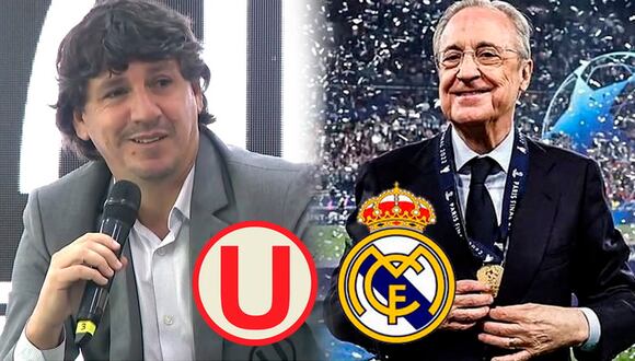 Jean Ferrari: “A la ‘U’ lo comparan con el Real Madrid. Algunos me dicen el Florentino Pérez peruano”