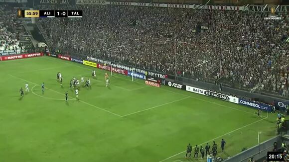 Doblete de Paolo Guerrero para el 2-0 de Alianza Lima vs Talleres por Copa Libertadores. (Video: Telefe)