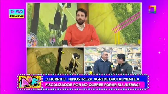 TROME - Churrito Hinostroza fue denunciado penalmente por tres delitos, tras agredir a fiscalizador de Surco