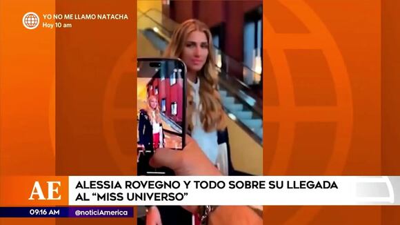 Alessia Rovegno llega al Miss universo