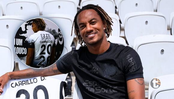 André Carrillo continuará en Corinthians hasta el 2026