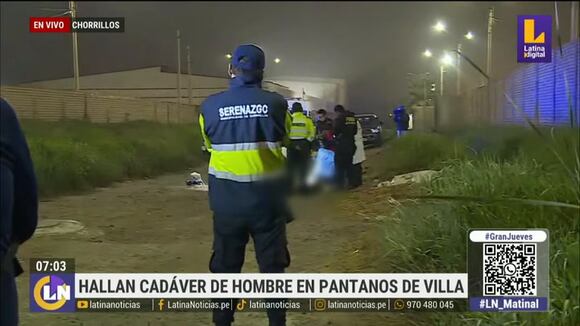 Hallan cadáver de hombre en pantanos de Villa