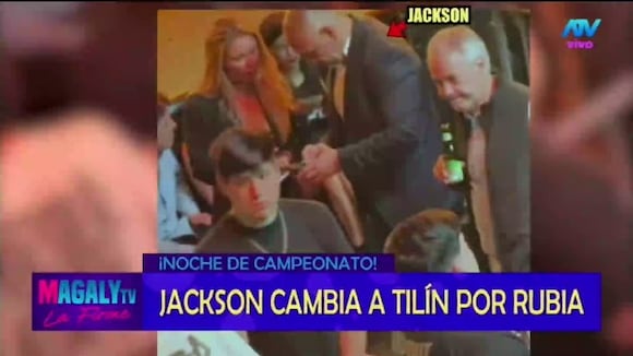 TROME | Jackson Mora olvida a Tilsa Lozano con sensual rubia (Magaly Tv, La firme)