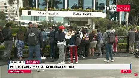 Paul McCartney en Lima: Fans esperan afuera del hotel por verlo o un saludo