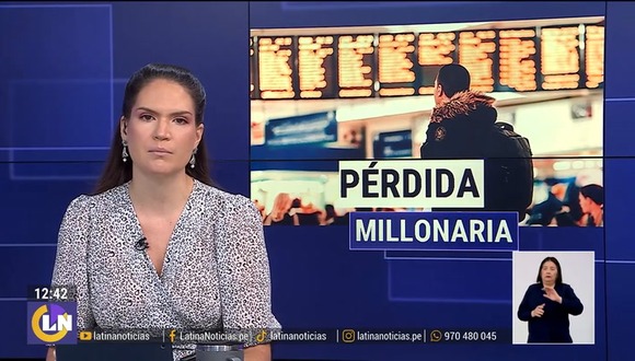 Apagón en Jorge Chávez generó pérdidas por encima de los 5 millones de soles. Fuente: Latina.