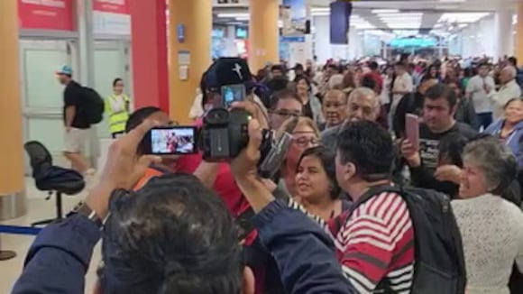 TROME | Cuto Guadalupe es captado en aeropuerto