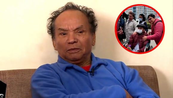 Melcochita se muestra recuperado tras sufrir infección respiratoria