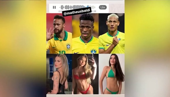 Fiesta de Neymar en selección brasileña