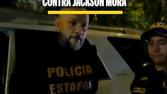 TROME - ¡Nervioso! Imágenes de Jackson Mora detenido por presuntamente integrar banda criminal: “¿Me van a enmarrocar?”