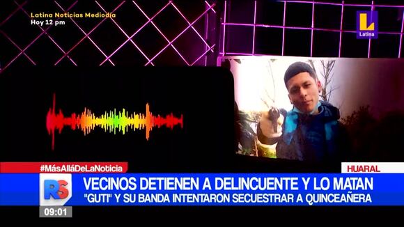 Huaral: Vecinos detienen a delincuente y lo matan