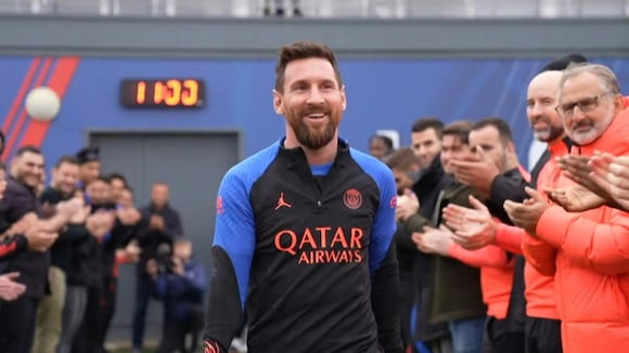 Messi regresa a los entrenamientos con el París Saint-Germain