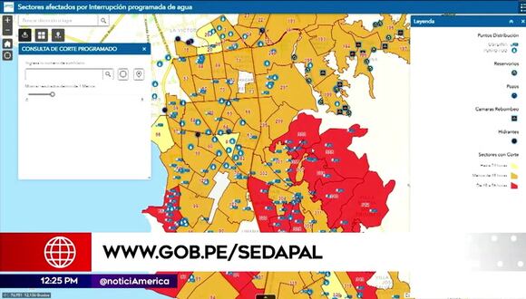 Corte de agua en Lima: ¿Cómo saber cuántas horas estará mi distrito sin el servicio? | VIDEO