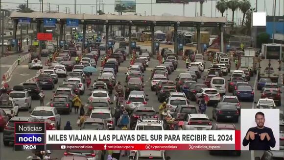 Cientos viajan al Sur para recibir el 2024