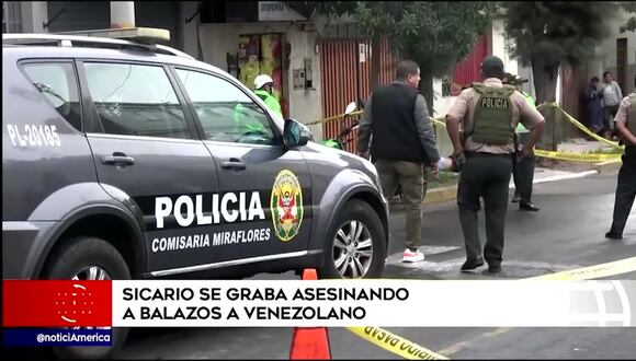 Sicario se graba asesinando