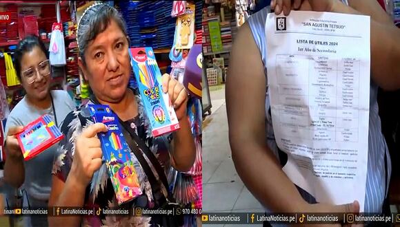 Padres podrían gastar hasta S/350 por hijo: Conoce los mejores precios para esta "campaña escolar 2024" | VIDEO