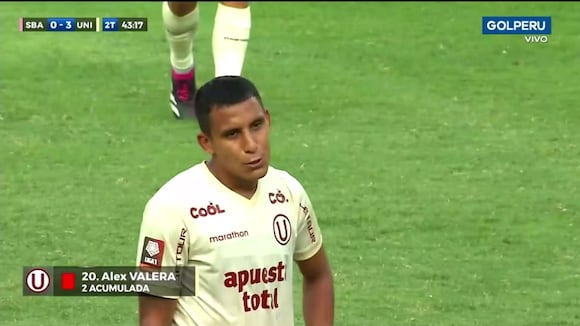 Alex Valera se hizo expulsar luego de marcar un triplete