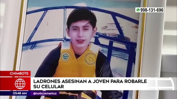 Chimbote: Ladrones asesinaron a joven para robarle su celular