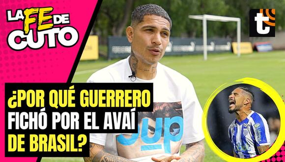 Paolo Guerrero y sus razones para fichar por el Avaí de Brasil