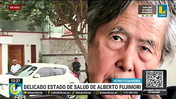 Alberto Fujimori delicado de salud