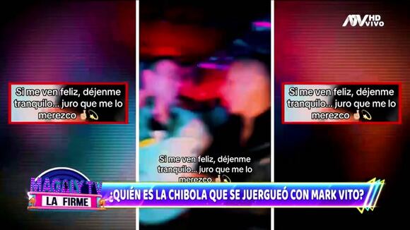 TROME - Quién es la joven que salió con Mark Vito