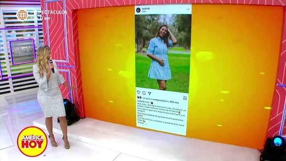 Post en Instagram de Rosa Fuentes