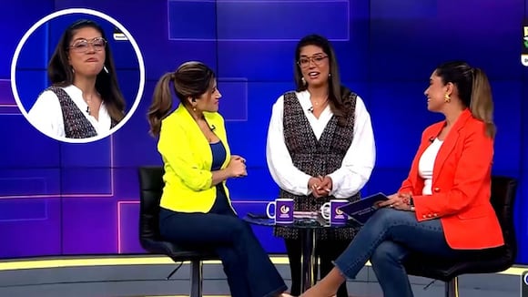 Karina Betancourt se despide en vivo de Latina