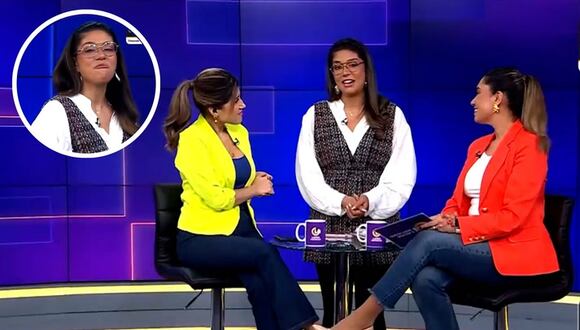 Karina Betancourt se despide en vivo de Latina