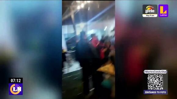 atentado en concierto de Chechito