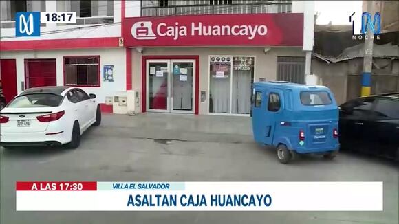 TROME Asaltan Caja Huancayo en Villa El Salvador (Canal N)