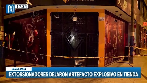 TROME | Detonan explosivo en tienda de Zapatillas (Canal N)