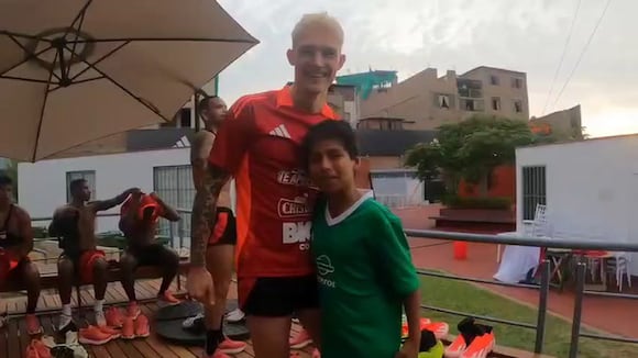 Oliver Sonne se encontró con pequeño que le escribió carta en danés. VIDEO: TROME