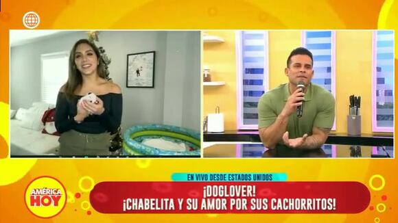 Isabel Acevedo negó problemas con Christian Domínguez: