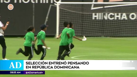 Así fue la última práctica de la Selección Peruana en la Videna
