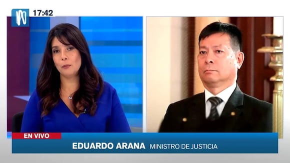 Declaraciones del ministro de Justicia