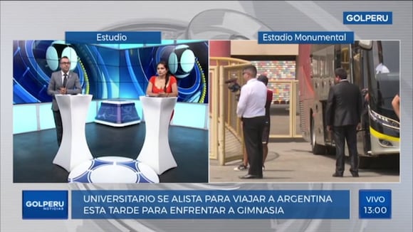 Universitario impresionó con su look para Copa Sudamericana (video: GOLPERÚ)