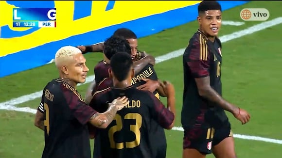 Gianluca Lapadula marcó el 2-0 de Perú sobre Nicaragua. (Video: América TV)