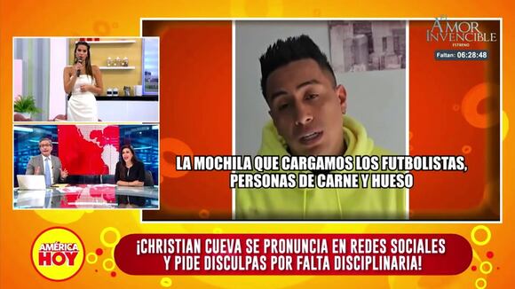 Federico Salazar se pronuncia sobre caso de Christian Cueva ( América TV)