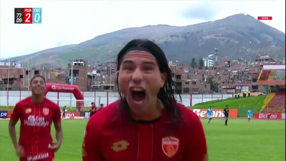 Gol de Franco Caballero para el 2-0 de Sport Huancayo vs. Sporting Cristal | VIDEO: L1MAX