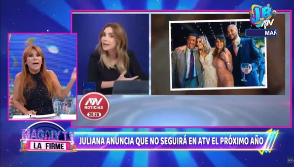 TROME - Magaly ‘chanca’ a Juliana tras su salida de ATV: “Verla me enfermaba, el público te dio la espalda”