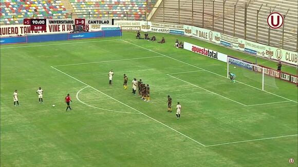 Trome | Luis Urriti gol Universitario Cantolao (YouTube)